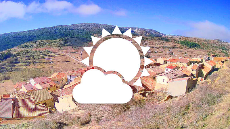 Condiciones meteorológicas actuales en Valdelinares, Provincia de Teruel
