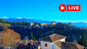 Cámara web en directo desde Granada con vistas al Alhambra