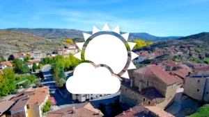 Condiciones meteorológicas actuales en Villarroya de los Pinares, Provincia de Teruel, Aragón, España, Spain.